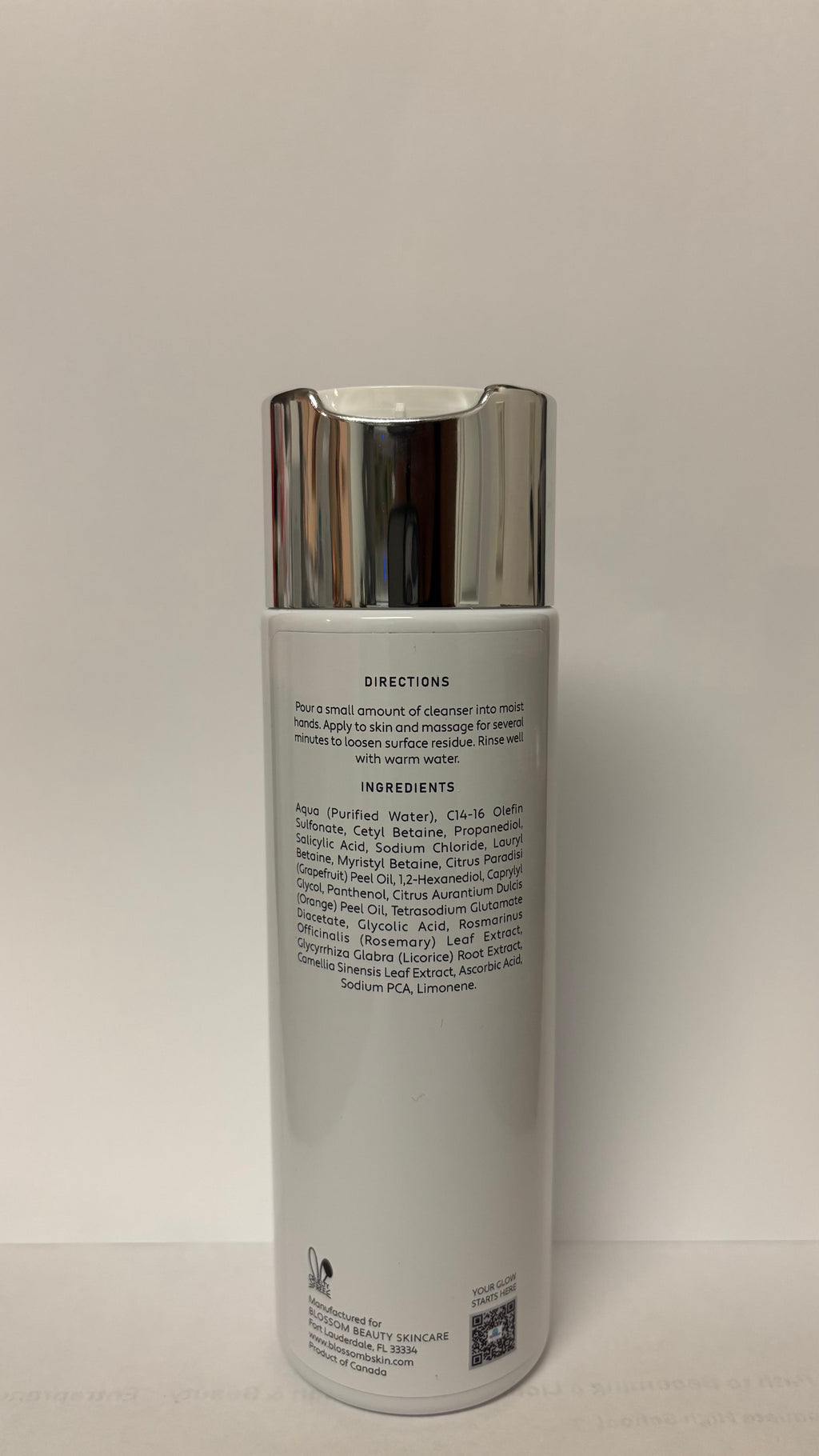 Salicylic Acid Face Cleanser – Purity Bloom Acne & Pore Treatment | Deep Clean & Smooth | 8 fl oz.