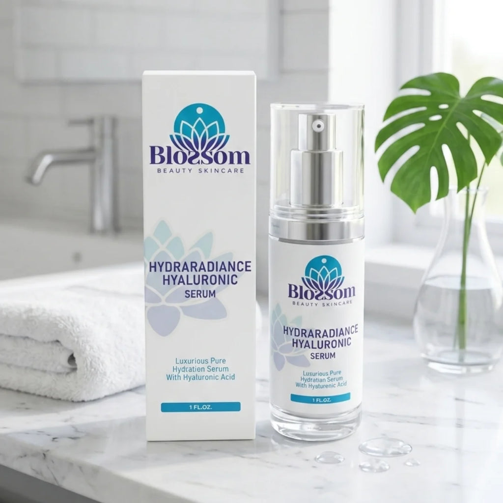 Hyaluronic Acid Serum – Deep Hydration & Radiance Boost | HydraRadiance Formula | 1 FL OZ