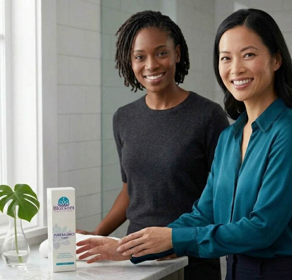 Blossom BEauty Skincare Toner with wOman